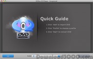 DVDAux DVD Ripper for Mac screenshot